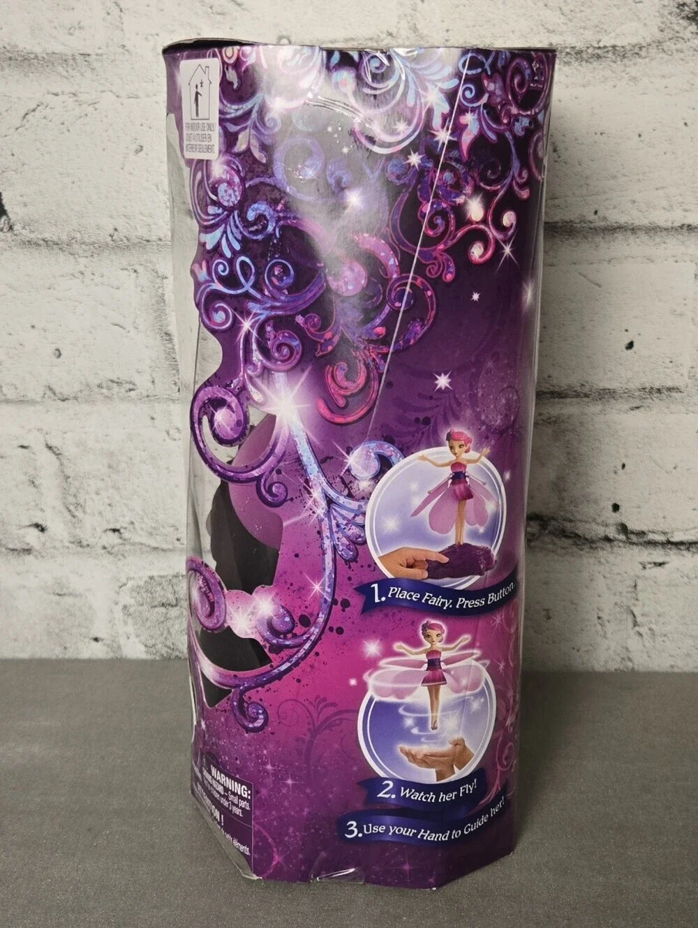 Flutterbye Flying Fairy Doll NIB Interactive Hover Fairy Spin Master